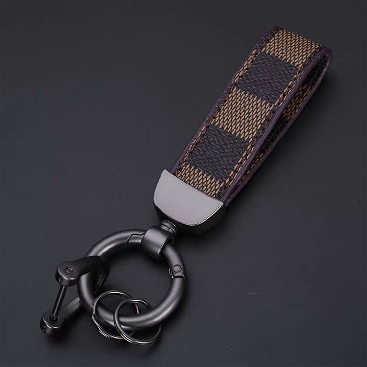 Luxury Genuine Leather Keychain