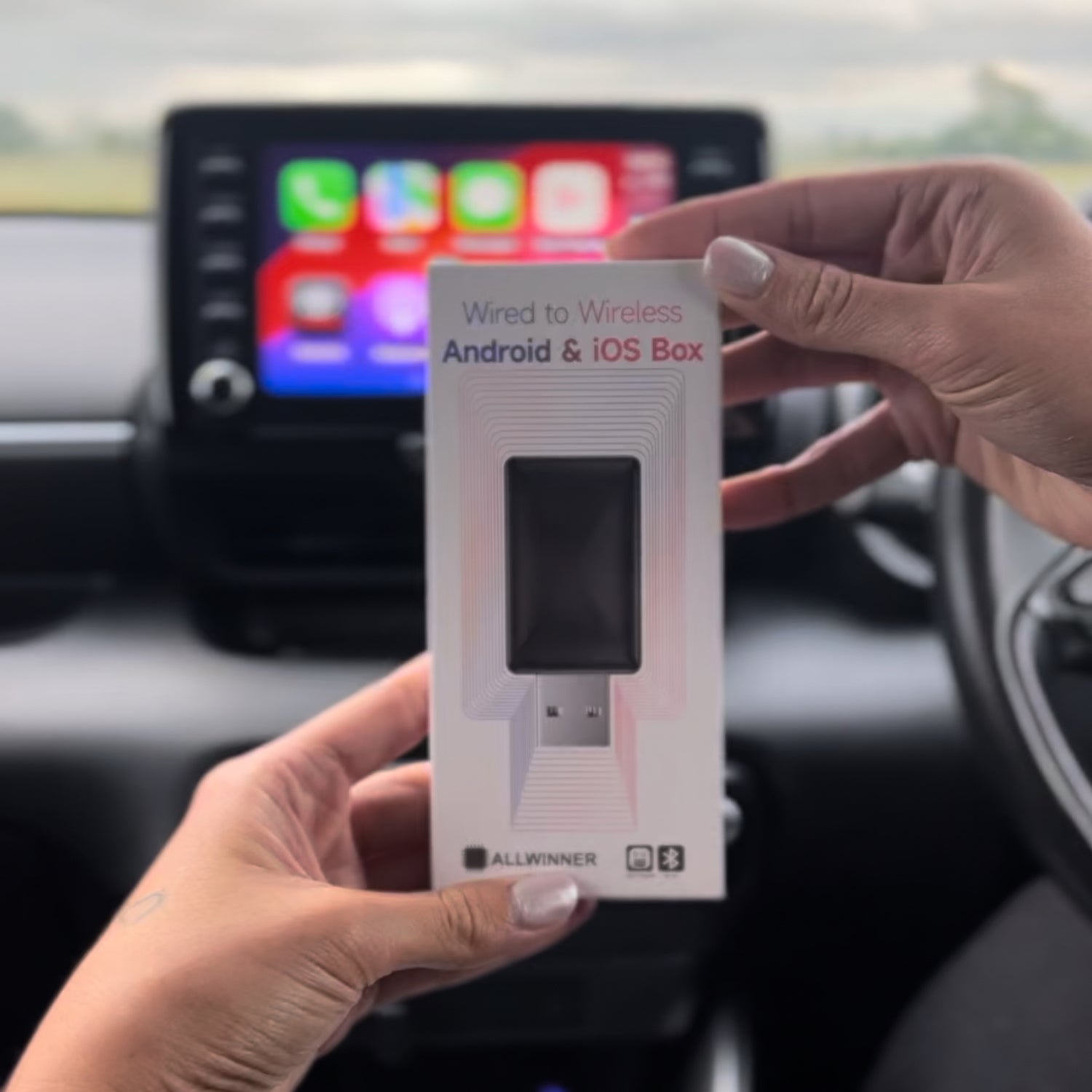 Wireless CarPlay & Android Auto Adapter