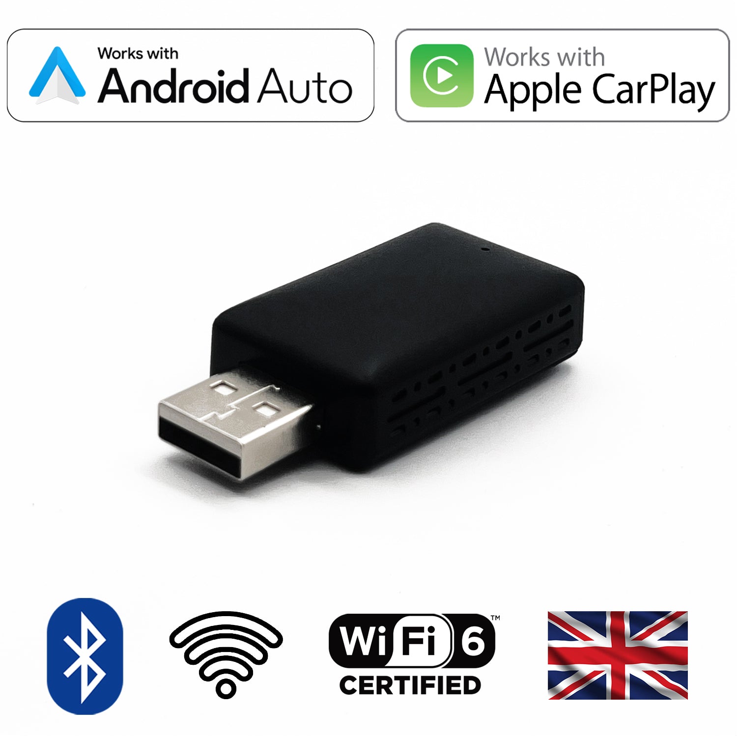 Wireless CarPlay & Android Auto Adapter